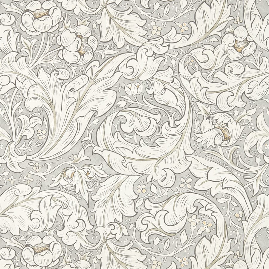 Morris and Co Tapete Pure Bachelors Button Stone Linen