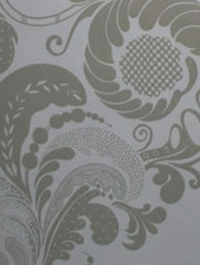 Osborne and Little Wallpaper Fernery Dove Silver
