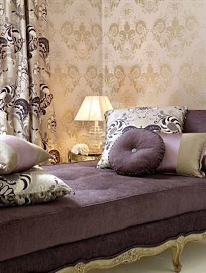 Osborne and Little Wallpaper Fernery Dove Silver