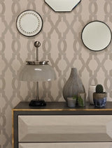 Osborne and Little Behang Cannetille Stone Dark Dove
